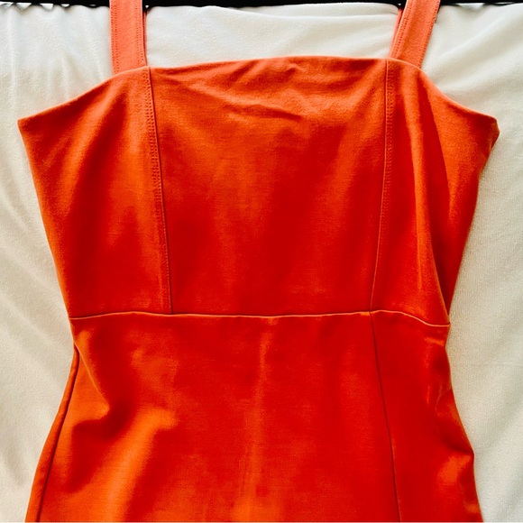 Coral Tea Dress - Small - Picture 3 of 5